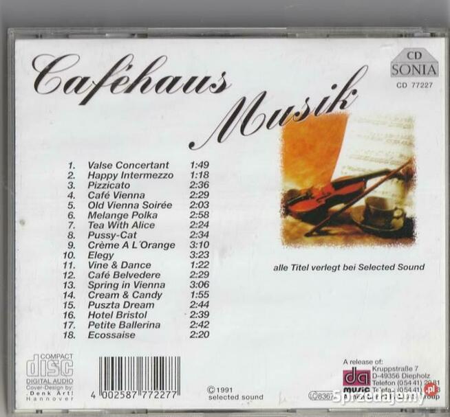 Cafehausmusik CD