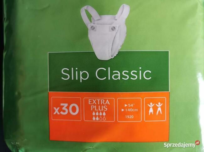 Pieluchomajtki Pampersy dla dorosłych 30szt UNISEX Obwód 140