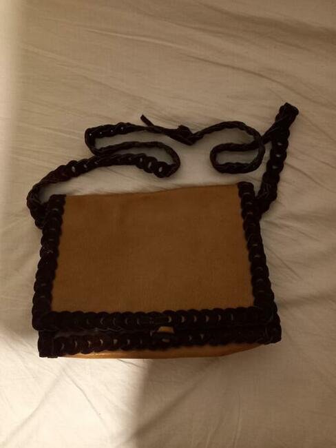 Skórzana torebka damska na ramię.Skóra naturalna.