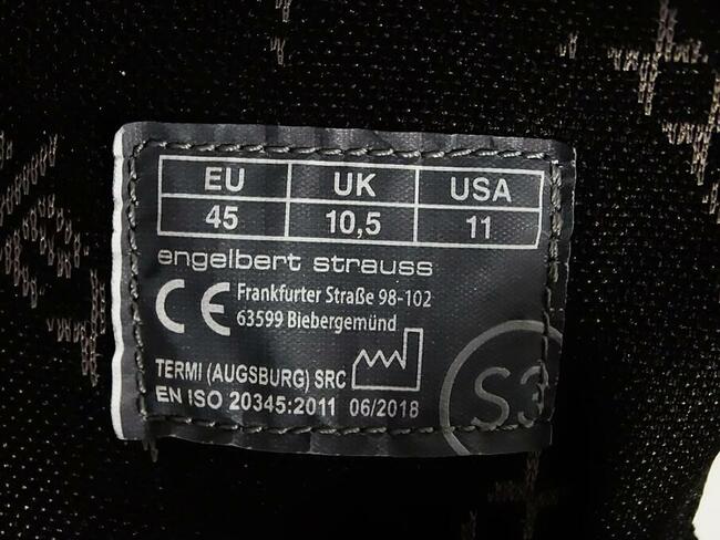 Buty robocze wysokie Engelbert Strauss rozmiar 45