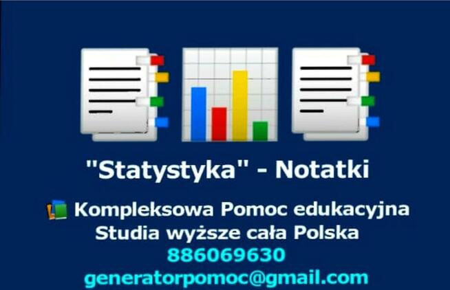 Statystyka - |Notatki|Opracowania|Fiszki|