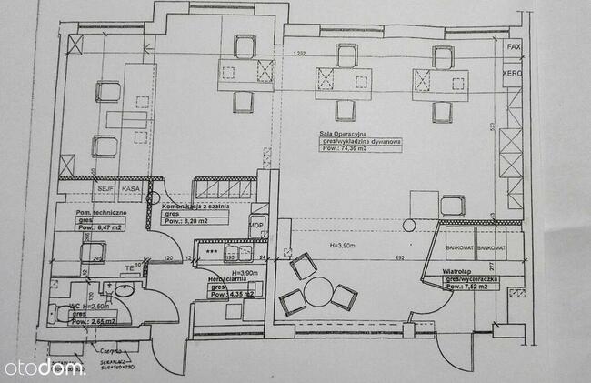 Bezpośrednie wynajmę lokal 103 m2 Warszawie