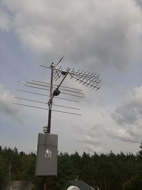 Montaż, serwis anten TV naziemnych DVB-T2 oraz satelitarnych