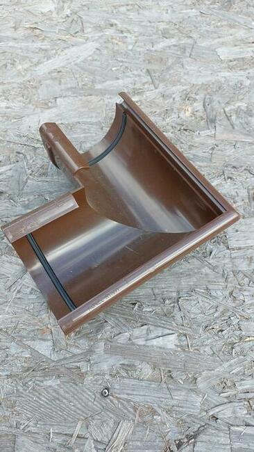 Rynny PVC system Kaczmarek Brąz Grafit OD RĘKI