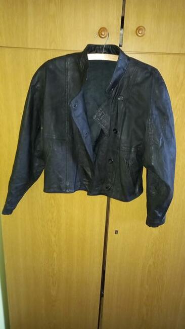 Kurtka damska skórzana czarna !
