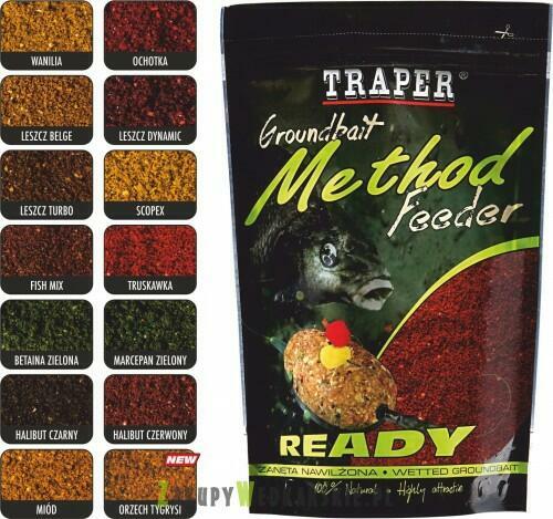 Gotowa zanęta Traper method feeder ready 750g