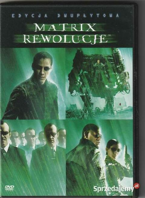 Matrix Rewolucje edycja dwupłytowa DVD