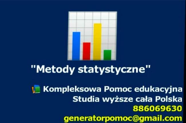 Metody statystyczne Kompleksowa pomoc edukacyjna, Studia