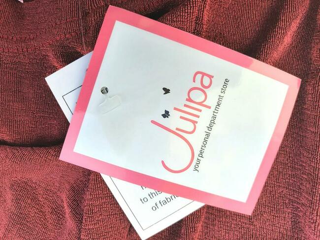 42 spódnica Julipa koralowa na gumie 76-100 cm