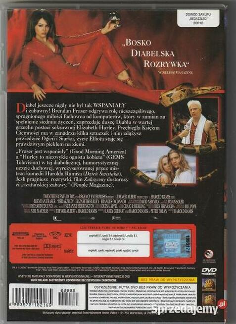 Zakręcony Elizabeth Hurly Lektor DVD