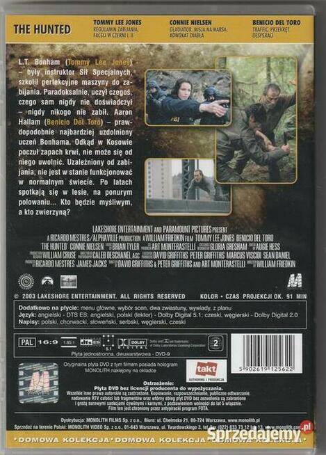 NOŻOWNIK Tommy Lee Jones DVD