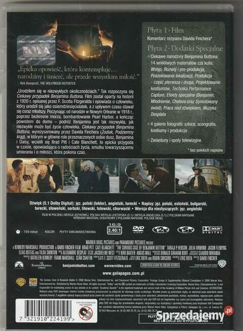 Ciekawy przypadek Benjamina Buttona edycja specjalna