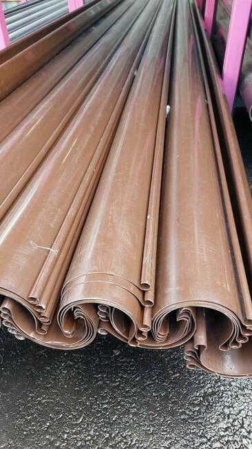 Rynny PVC system Kaczmarek Brąz Grafit OD RĘKI