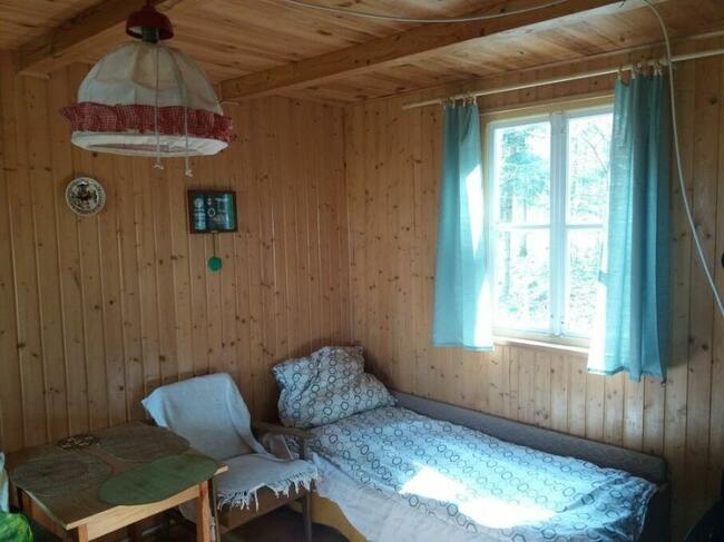 Domek Kurka nad jeziorem Sasek Wielki Szczytno Mazury nocleg