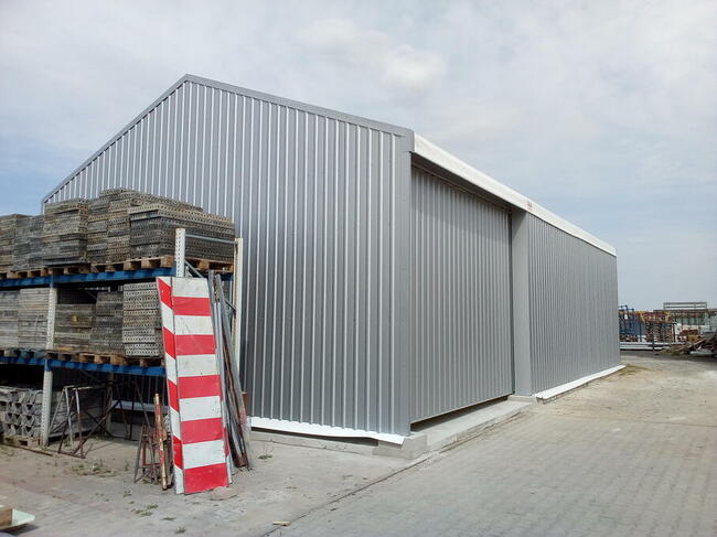 Hala namiotowa całoroczna HAL-POL magazyn wiata garaż rolnic