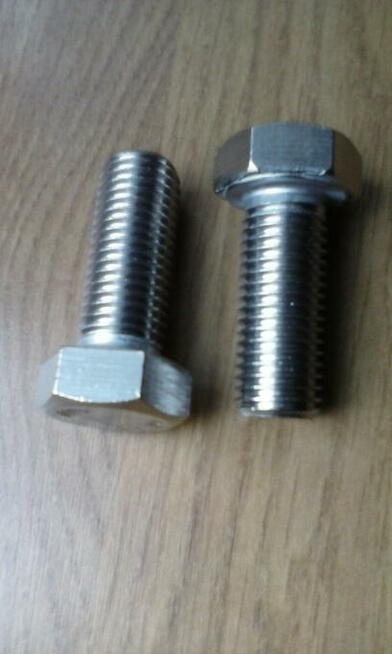 Śruby nierdzewne M16x40 stal kwasoodporna A4-70