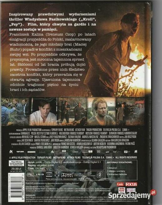 Pokłosie Stuhr, reż.Pasikowski DVD