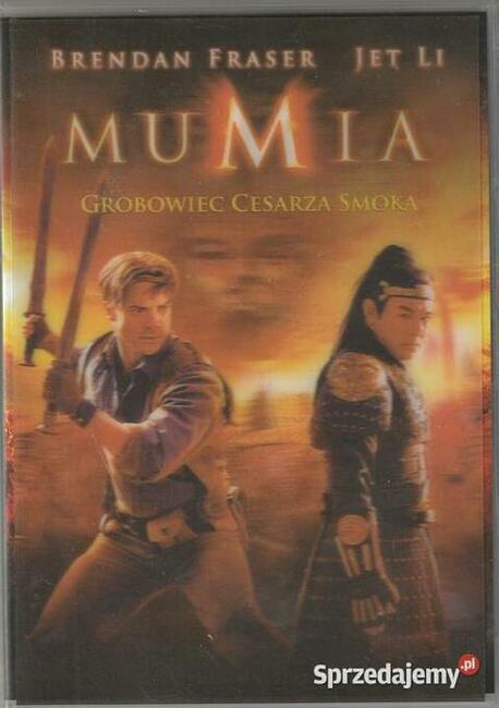 Mumia Grobowiec Cesarza Smoka Brendan Fraser DVD