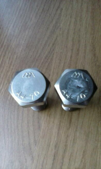 Śruby nierdzewne M16x40 stal kwasoodporna A4-70