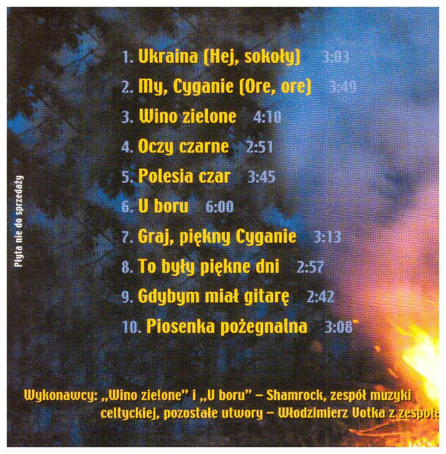 Ogniska czar-piosenki na majowe wieczory-real foto