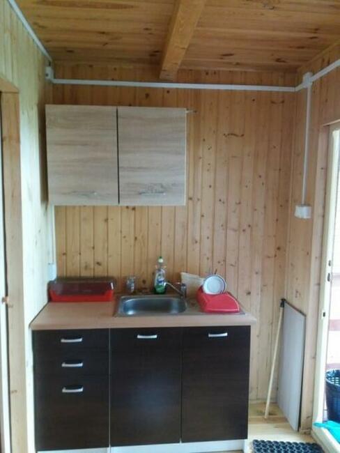 Domek Kurka nad jeziorem Sasek Wielki Szczytno Mazury nocleg