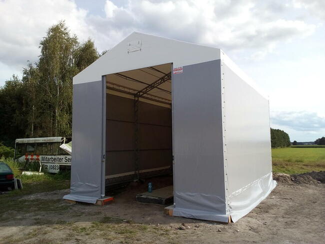 Hala namiotowa całoroczna HAL-POL magazyn wiata garaż rolnic