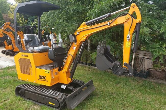 Mini Koparka Berger Kraus BK1500B z osprzętem KUBOTA