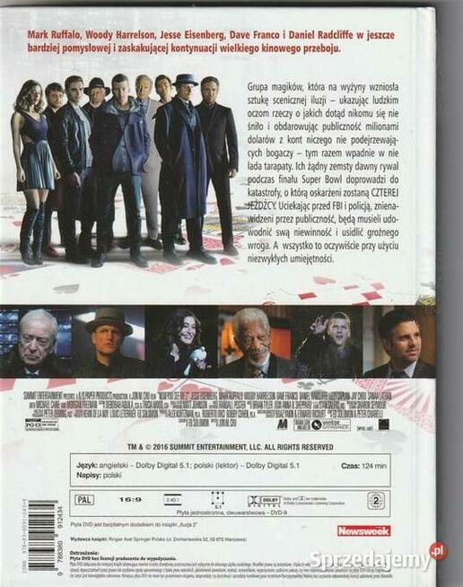 ILUZJA 2 WOODY HARRELSON DVD