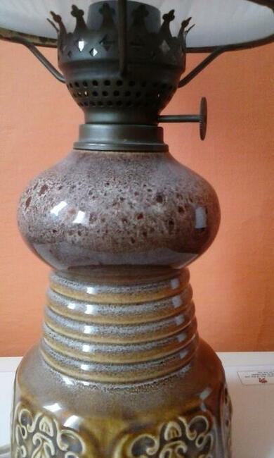 Lampa lampka nocna z czasów PRL