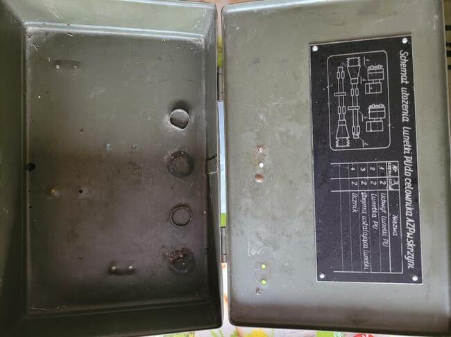 Skrzynie do lunetki PUdo do celownika AZP