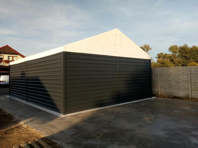 Hala namiotowa całoroczna HAL-POL magazyn wiata garaż rolnic