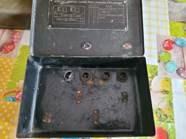 Skrzynie do lunetki PUdo do celownika AZP