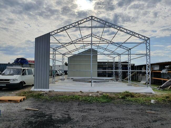 Hale namiotowe , magazyny , wiaty , garaże