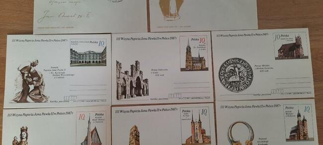 III Wizyta Jana Pawła II w Polsce-1987r Komplet
