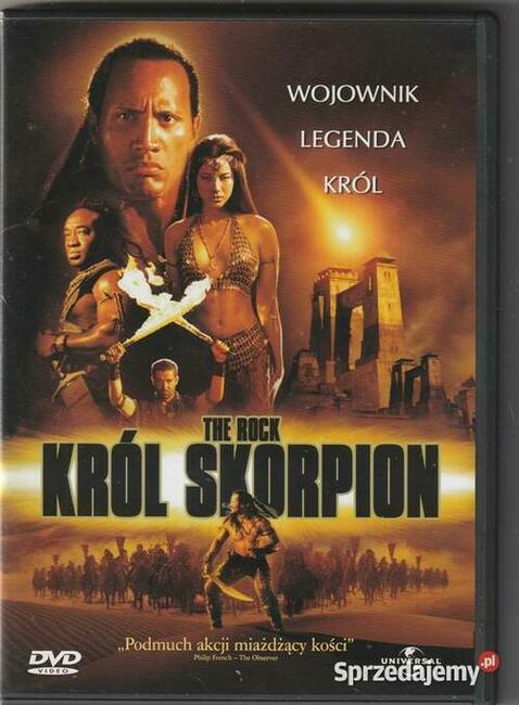 KRÓL SKORPION Dwayne Johnson DVD