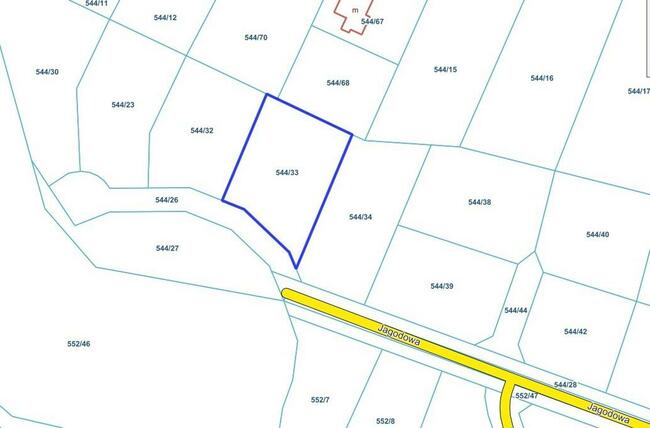 Działka Budowlana (1338 m2) MEDIA (Ciechów)