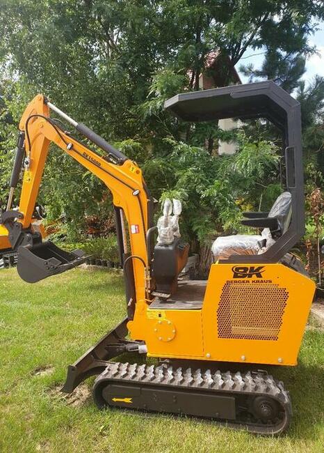 Mini Koparka Berger Kraus BK1500B z osprzętem KUBOTA