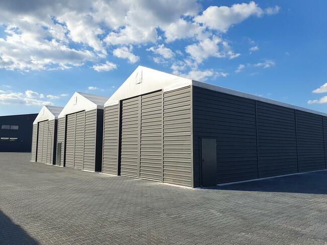 Hale namiotowe , magazyny , wiaty , garaże