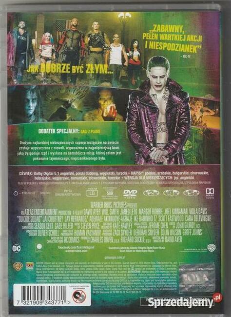 Legion Samobójców Will Smith, Viola Davis, DVD