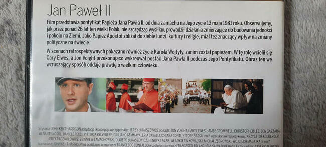 Jan Paweł II film DVD 123min - Stan-Nie używana bez folii