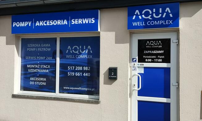 Pompy głębinowe, studnie głębinowe, wiercenie studni