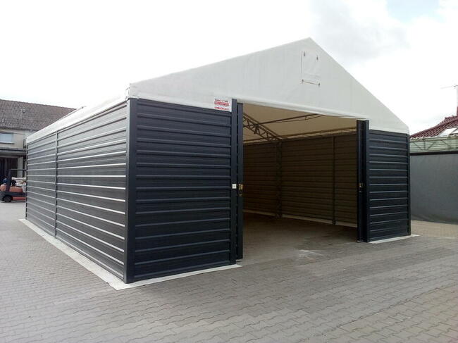 Hala namiotowa całoroczna HAL-POL magazyn wiata garaż rolnic