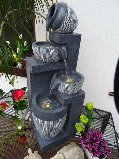 FONTANNA OGRODOWA A D A wys.117cm ! ośw. LED !