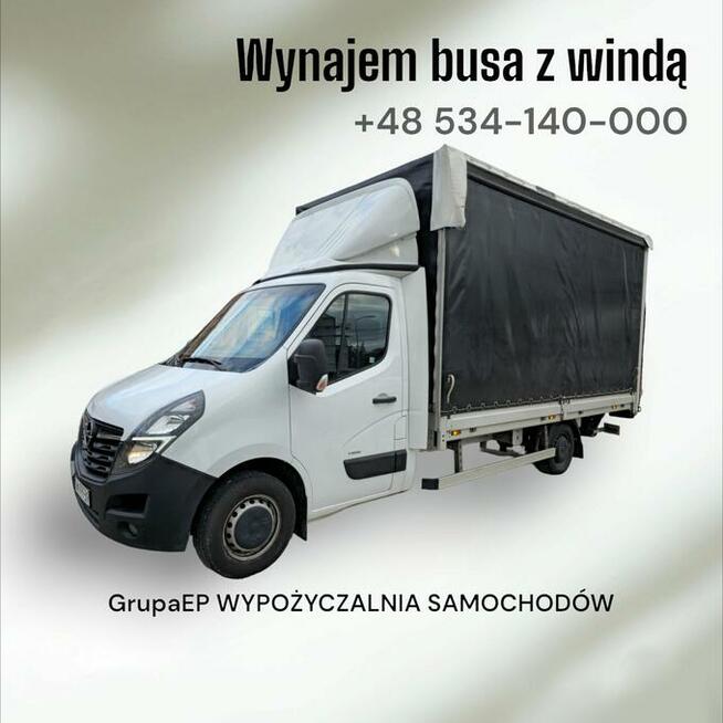 Wynajem samochodów osobowych dostawczych busów plandeka bus
