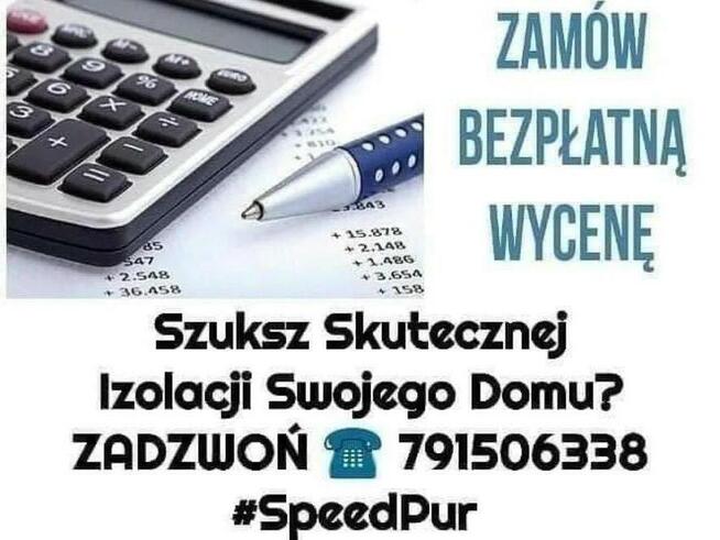 Piana PUR Ocieplanie Poddasze Wiązary Strop Pyrzyce SpeedPur
