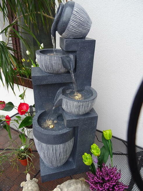 FONTANNA OGRODOWA A D A wys.117cm ! ośw. LED !