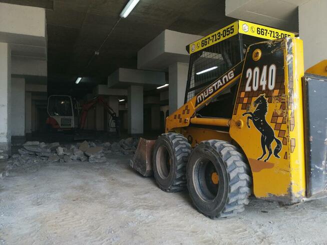 Prace ziemne. Koparko-ładowarka, minikoparka, koparka 3T, mi