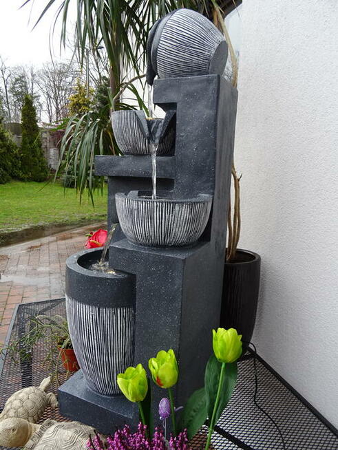 FONTANNA OGRODOWA A D A wys.117cm ! ośw. LED !