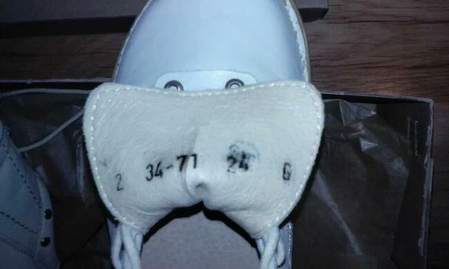 Półbuty skórzane firmy Lesta rozmiar 37 kolor białobeżowy