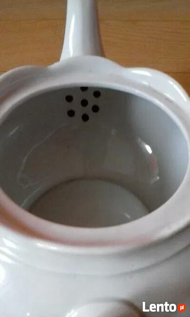 Porcelanowy imbryk do herbaty firmy Wawel z czasów PRL